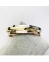 Bracelet Jonc argent fin en acier inoxydable personnalisé "une mamie formidable"