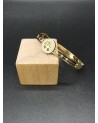 Bracelet jonc acier inoxydable or ARBRE DE VIE