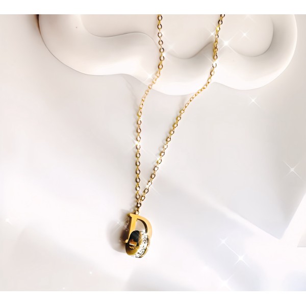 Collier acier inoxydable or DORI