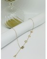 Collier AMOUR acier or