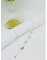 Collier AMOUR acier or
