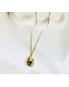 Collier acier inoxydable or DORI