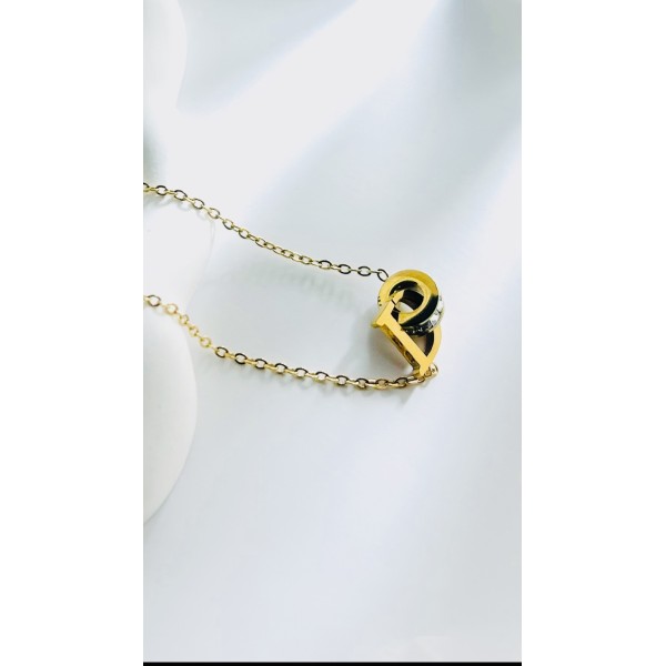 Collier acier inoxydable or DORI