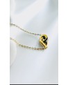 Collier acier inoxydable or DORI