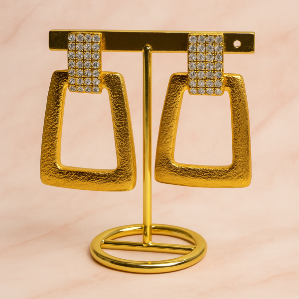 Boucles d'oreilles en acier inoxydable LINAIS