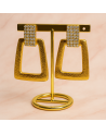 Boucles d'oreilles en acier inoxydable LINAIS