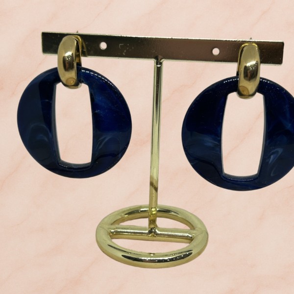 Boucle d'oreille en acier inoxydable LANA