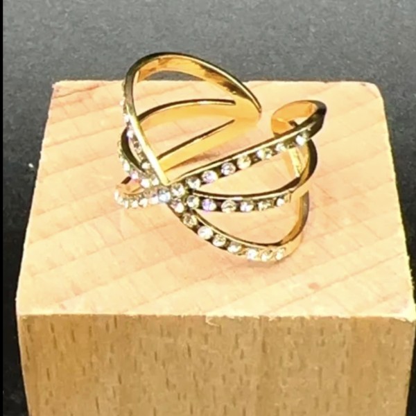 Bague en acier inoxydable SAMIA