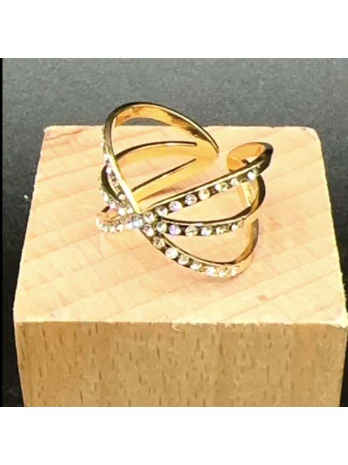 Bague en acier inoxydable SAMIA