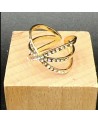 Bague en acier inoxydable SAMIA