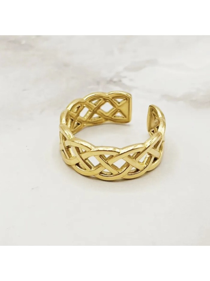 Bague en acier inoxydable SONIA
