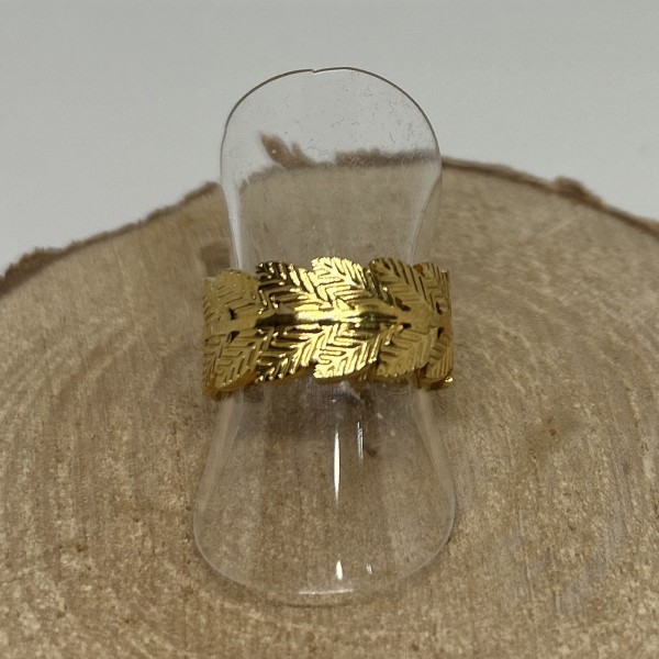 Bague en acier inoxydable FANNY