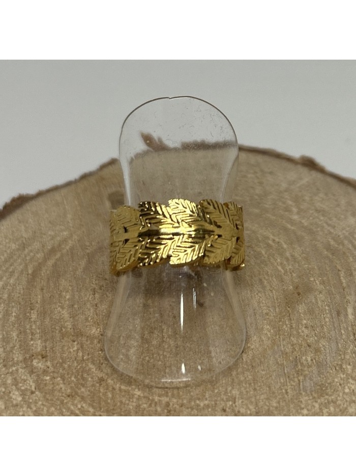 Bague en acier inoxydable FANNY