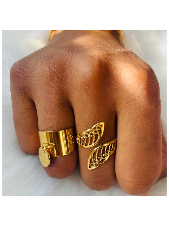 Bague acier inoxydable CIRCLE