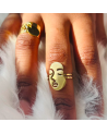 Bague acier inoxydable FACE