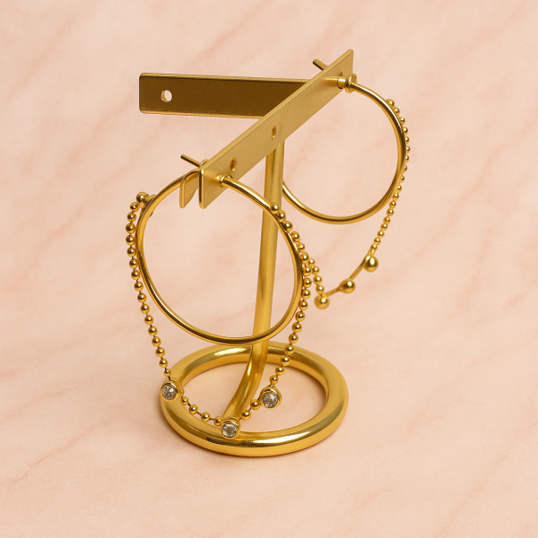 Boucles d'oreilles en acier inoxydable LINDA