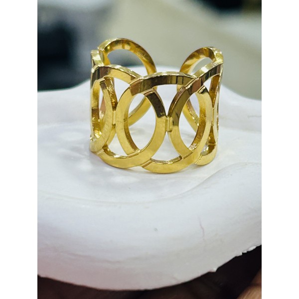 Bague en acier inoxydable SAMIA