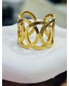 Bague en acier inoxydable SAMIA