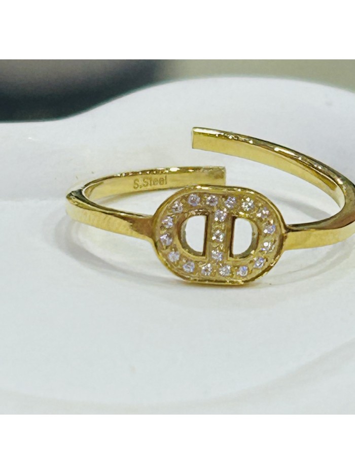 Bague en acier inoxydable DORI