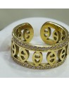 Bague en acier inoxydable GUGU