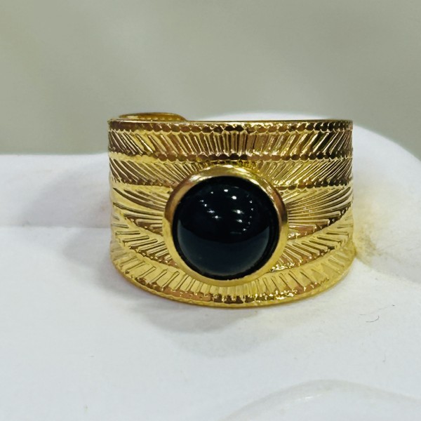 Bague en acier inoxydable EYE