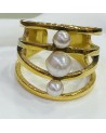 Bague en acier inoxydable AURORE
