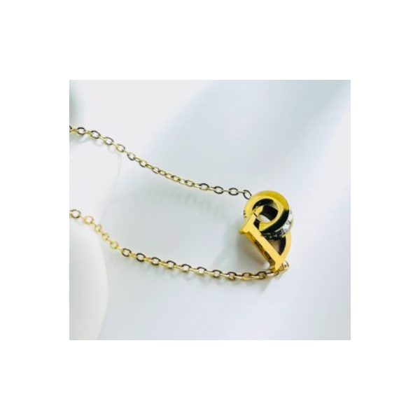 Collier acier inoxydable or DORI