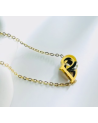 Collier acier inoxydable or DORI