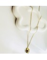 Collier acier inoxydable or DORI