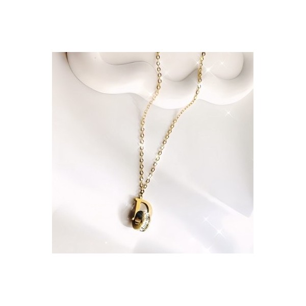 Collier acier inoxydable or DORI