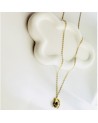 Collier acier inoxydable or DORI