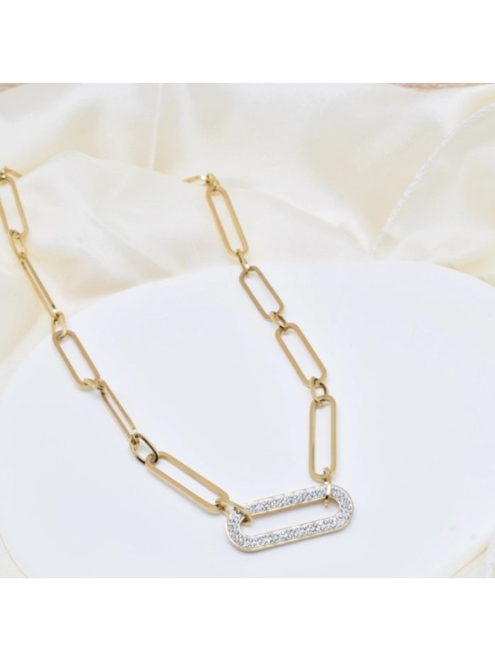 collier acier inoxydable LENY