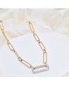 collier acier inoxydable LENY