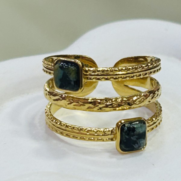 Bague en acier inoxydable SANDY