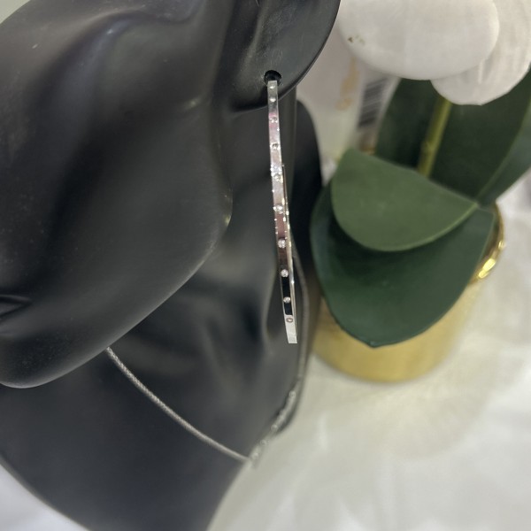 Boucles d'oreilles créoles AINA acier inoxydable argent