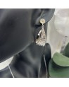 Boucles d'oreilles ANAE acier inoxydable argent