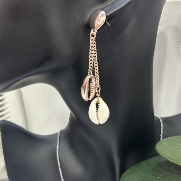 Boucles d'oreilles MONNAIE fantaisie