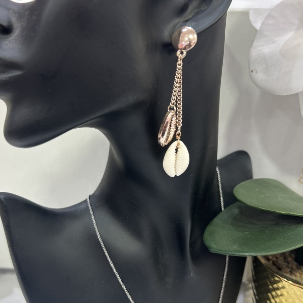 Boucles d'oreilles MONNAIE fantaisie