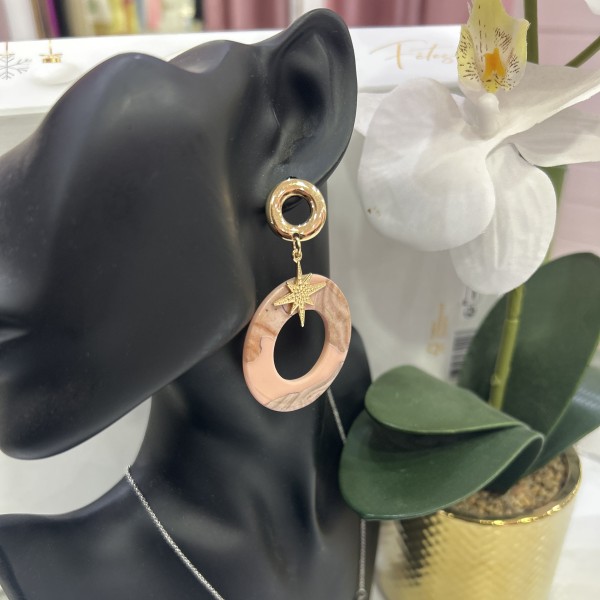 Boucles d'oreilles AMELIE fantaisie