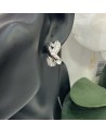 Boucles d'oreilles LINA acier inoxydable argent