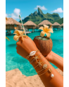 Bracelets coquillage et etoiles