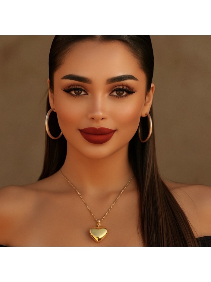 Collier  acier inoxydable or  LOVE