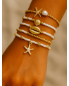 Bracelets coquillages fantaisie LOUISA