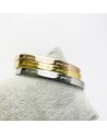 Bracelet Jonc or fin en acier inoxydable personnalisé "je suis une tata qui déchire"