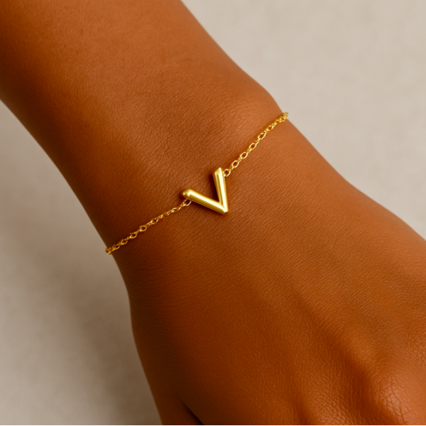 Bracelet acier inoxydable or CINDY