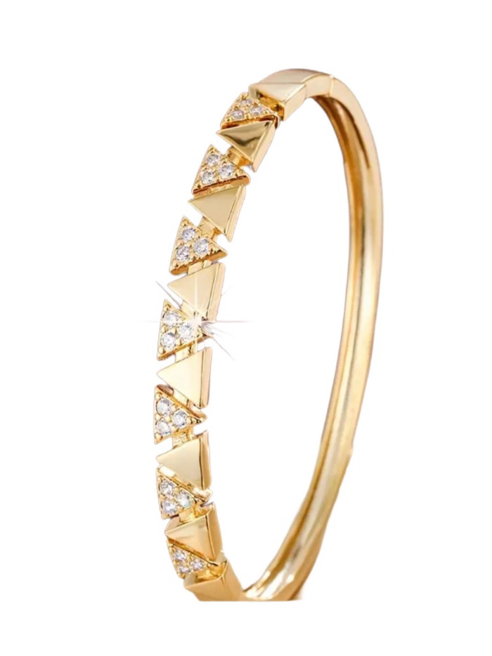 Bracelet acier inoxydable or ZORA