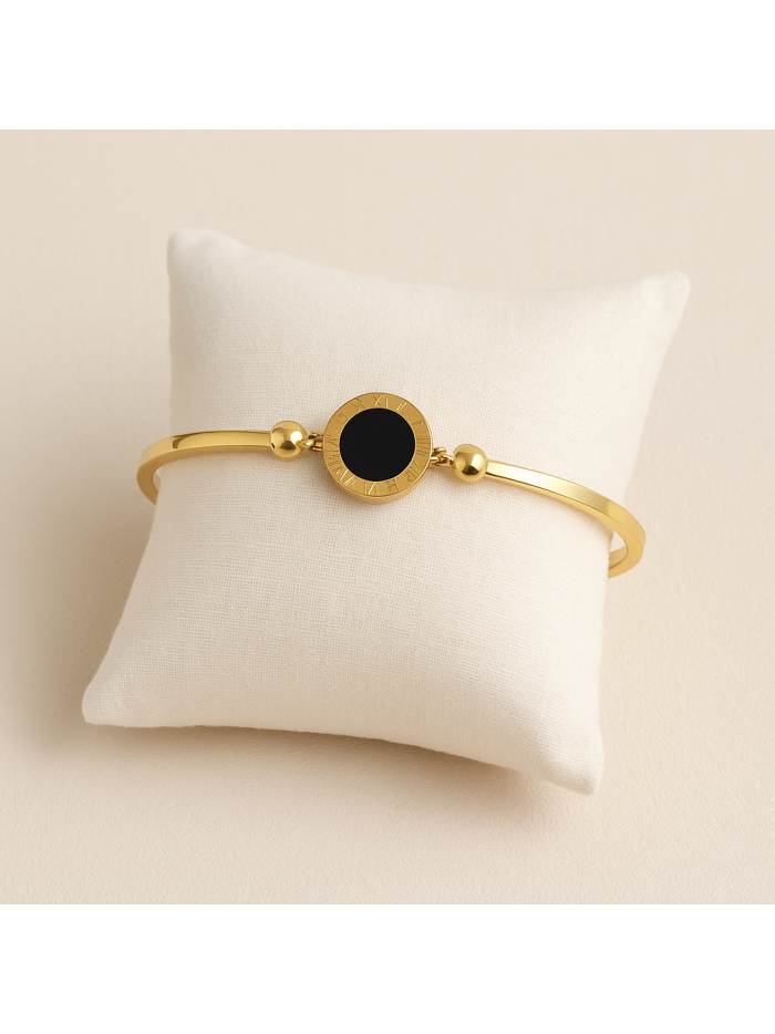 Bracelet acier inoxydable or SORAYA