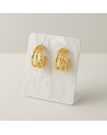 Boucles d'oreilles  acier inoxydable or  KANY